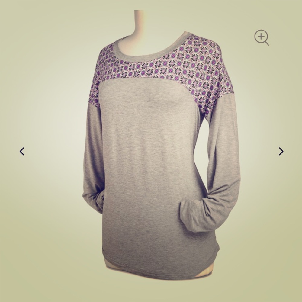 NWT Vera Bradley Long Sleeve Pajama Top